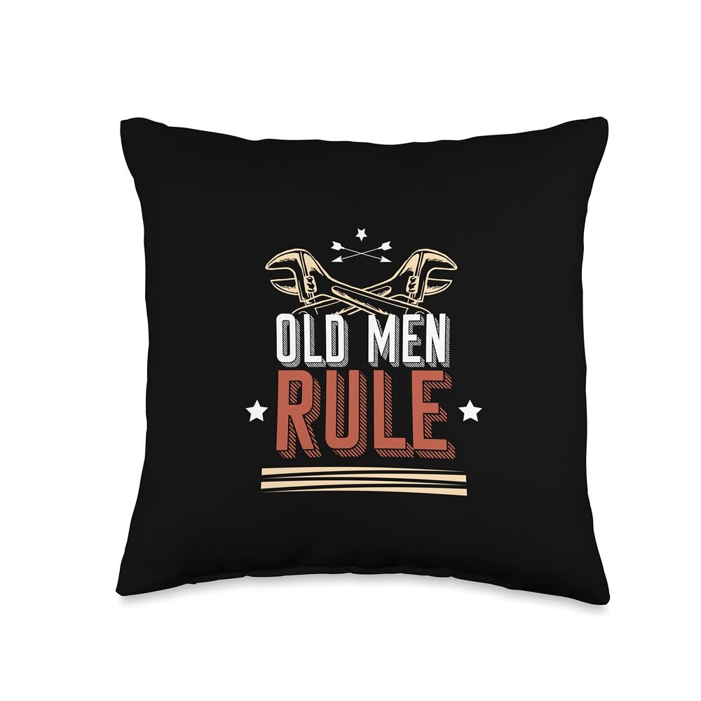 6333 Old rule funny jokes for carpenters Throw Pillow
